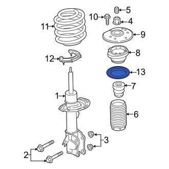 Lincoln OE - Upper Coil Spring Insulator