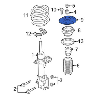 Lincoln OE - Front Suspension Strut Mount