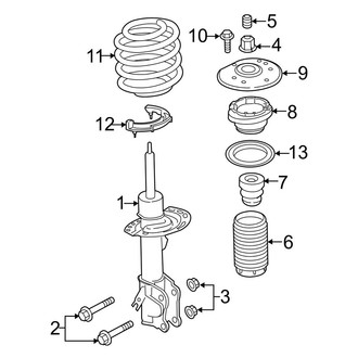 Lincoln OE - Front Suspension - Struts & Components