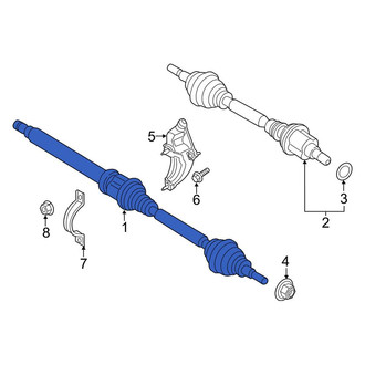 Lincoln OE - Front Right CV Axle Assembly