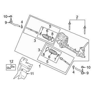 Lincoln OE - Steering Gear & Linkage