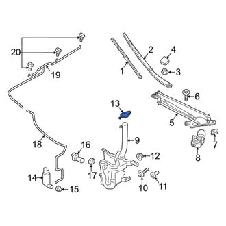 Lincoln OE - Front Washer Fluid Reservoir Cap
