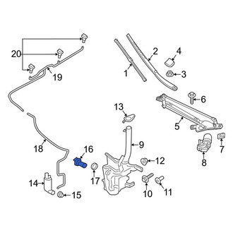 Lincoln OE - Washer Fluid Level Sensor