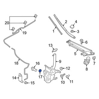 Lincoln OE - Washer Fluid Level Sensor Seal
