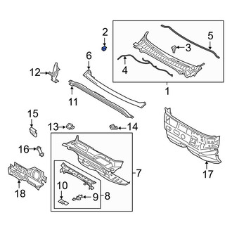 Lincoln OE - Cowl Cover Clip