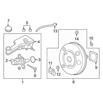 Lincoln OE - Cowl - Components on Dash Panel (2.0L)