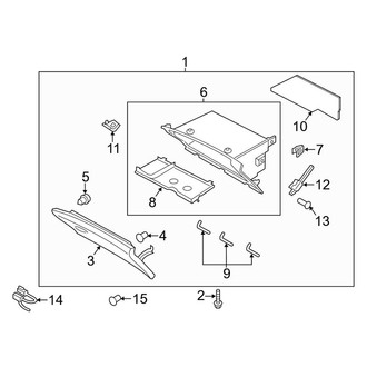 Lincoln OE - Instrument Panel - Glove Box