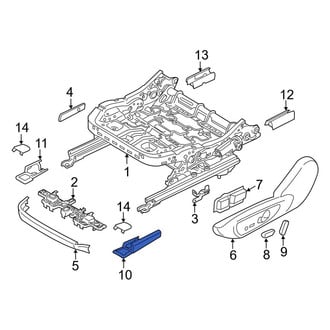 Lincoln OE - Seat Track Cover