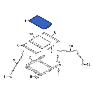 Lincoln OE - Sunroof Glass