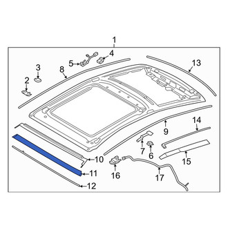 Lincoln OE - Sunroof Deflector