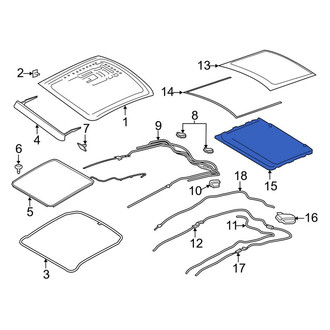 Lincoln OE - Sunroof Cover
