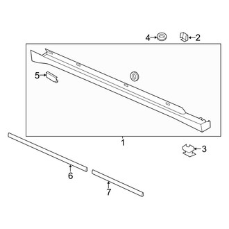 Lincoln OE - Pillars, Rocker & Floor - Exterior Trim
