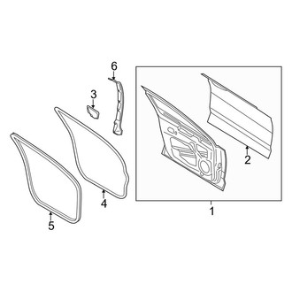 Lincoln OE - Front Door - Door & Components