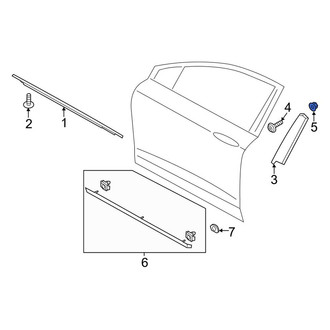 Lincoln OE - Door Applique Nut
