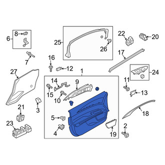 Lincoln OE - Rear Right Outer Door Outer Panel