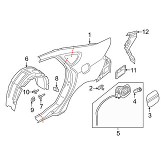 Lincoln OE - Quarter Panel & Components