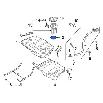 Lincoln OE - Fuel Pump Tank Seal