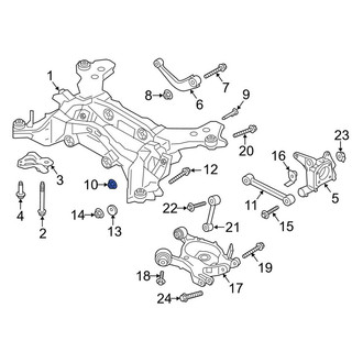 Lincoln OE - Front Upper Engine Mount Nut