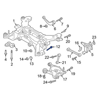 Lincoln OE - Suspension Trailing Arm Bolt