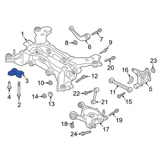 Lincoln OE - Left Suspension Subframe Reinforcement Bracket
