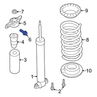Lincoln OE - Suspension Shock Absorber Mounting Bolt