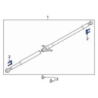Lincoln OE - Center Drive Shaft Bolt