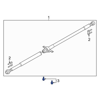Lincoln OE - Rear Drive Shaft Bolt