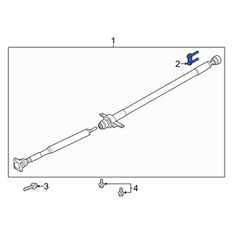 Lincoln OE - Front Drive Shaft Bolt