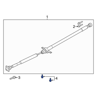Lincoln OE - Front Drive Shaft Bolt