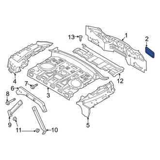 Lincoln OE - Rear Quarter Panel Vent