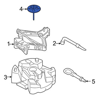 Lincoln OE - Spare Tire Bolt