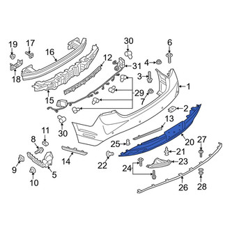 Lincoln OE - Rear Valance Panel