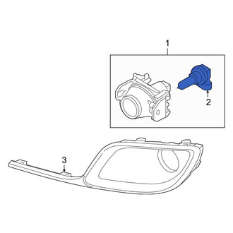 Lincoln OE - Front Fog Light Bulb