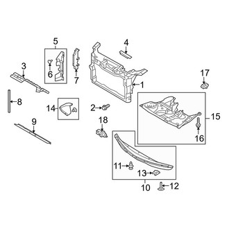 Lincoln OE - Radiator Support
