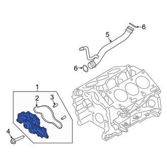 Lincoln OE - Engine Water Pump