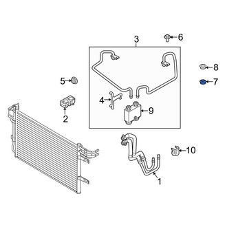 Lincoln OE - Automatic Transmission Oil Cooler Hose Seal