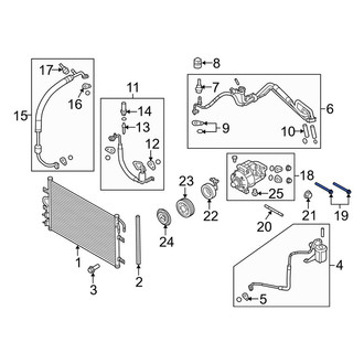 Lincoln OE - A/C Compressor Bolt