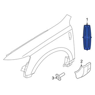 Lincoln OE - Front Right Fender Emblem