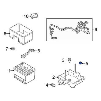 Lincoln OE - Battery Tray Nut