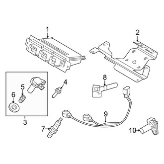 Lincoln OE - Electrical - Ignition System (3.7L)
