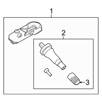 Lincoln OE - Electrical - Tire Pressure Monitor Components
