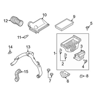 Lincoln OE - Engine / Transaxle - Air Intake (3.5L)