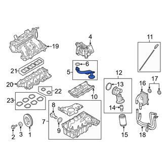 Lincoln OE - Engine Oil Pump Pickup Tube