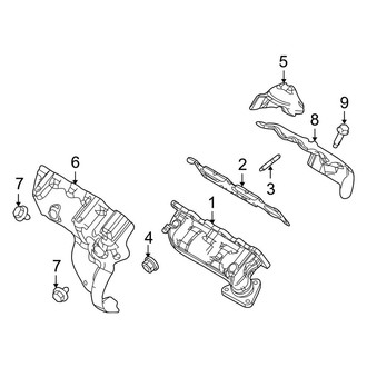 Lincoln OE - Exhaust System - Manifold (3.5L)