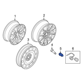 Lincoln OE - Wheel Lug Nut