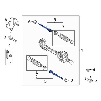 Lincoln OE - Outer Steering Tie Rod End