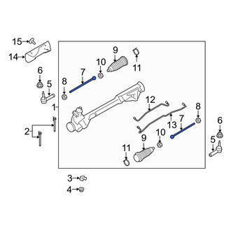 Lincoln OE - Outer Steering Tie Rod End