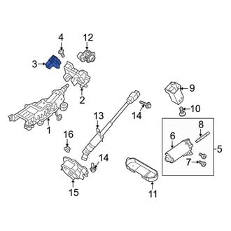 Lincoln OE - Steering Wheel Position Sensor