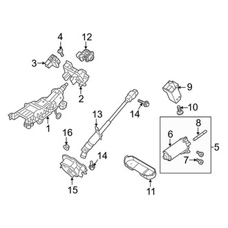 Lincoln OE - Steering Column Assembly