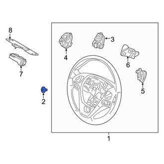 Lincoln OE - Steering Wheel Bolt